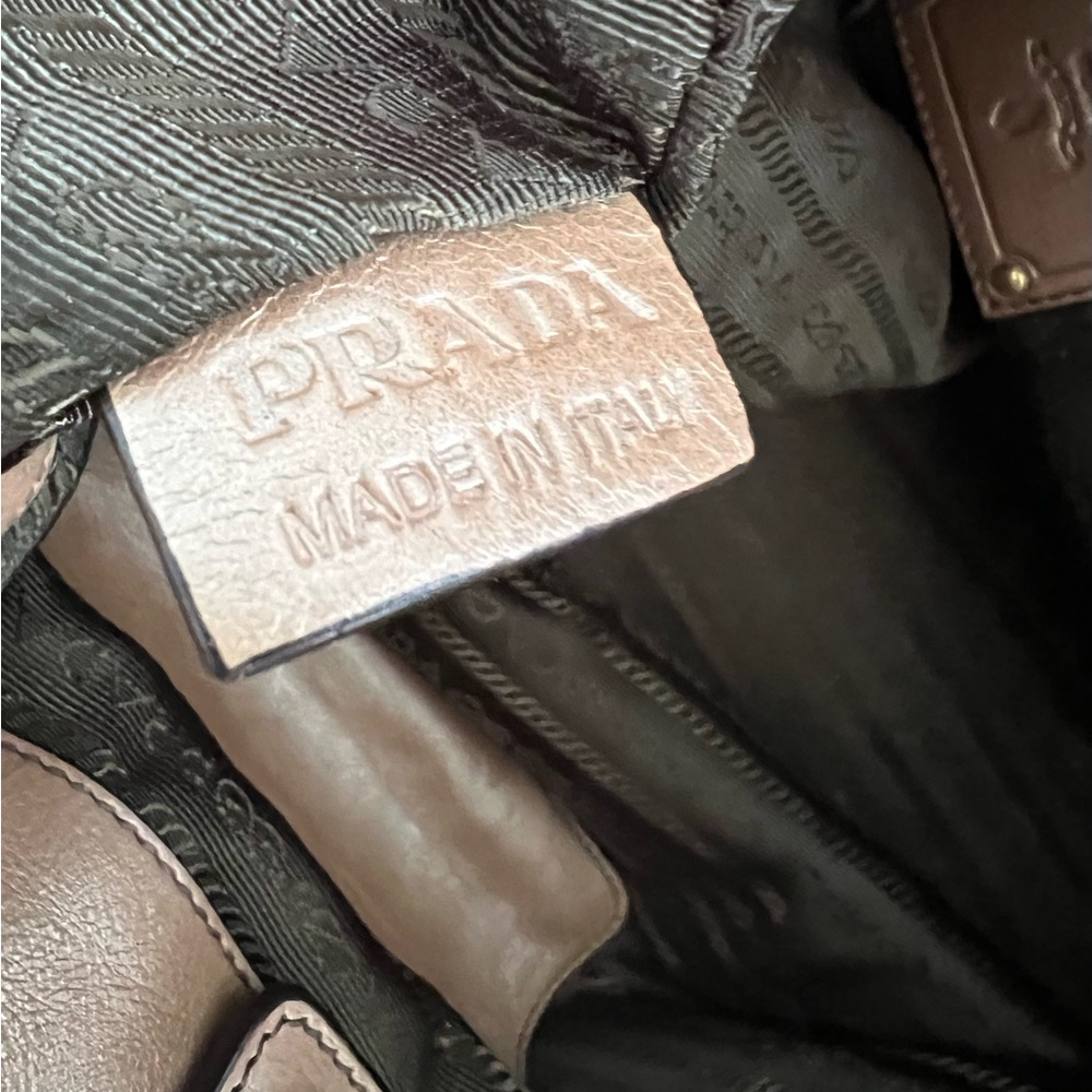 Prada Brown Ombré Shoulder Bag - Picture 8 of 16